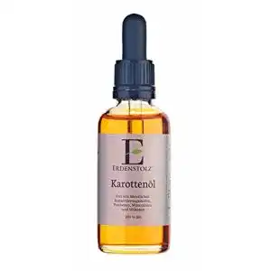 Karottenöl Erdenstolz Bio mit Pipette 50ml – kaltgespresstes bio Öl