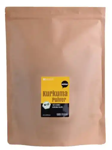 Kurkumapulver Wohltuer Bio Kurkuma Pulver 1000g