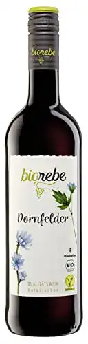 Bio-Rotwein BIOrebe Dornfelder Rotwein Qualitätswein / (1 x 0.75 l)