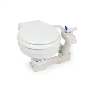 Bordtoilette wellenshop Boot WC mit Handpumpe Bootstoilette