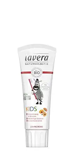 Babyzahnpasta lavera Bio Zahncreme Kids, 6 x 75 ml