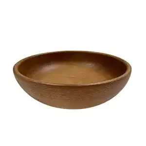 Holzschüssel EFO Schale Holz rustikal, Größe 20 cm