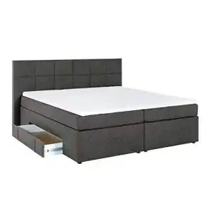 Boxspringbett 200 x 200 cm Furniture for Friends Doluna Andybur