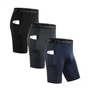 Kompressionsshorts Roadbox 3er Pack Herren