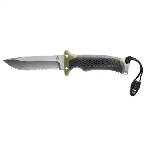 Outdoormesser Gerber Outdoor/Survival-Messer Teilwellenschliff