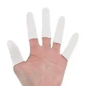 Fingerlinge HEALLILY 200 Stücke Fingerschutz Baumwolle