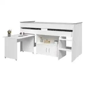 Hochbett mit Schreibtisch Parisot 2270 Comb Set Möbel