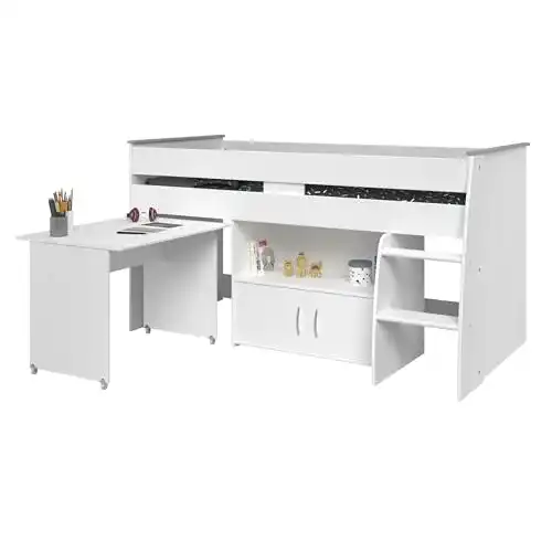 Hochbett mit Schreibtisch Parisot 2270 Comb Set Möbel