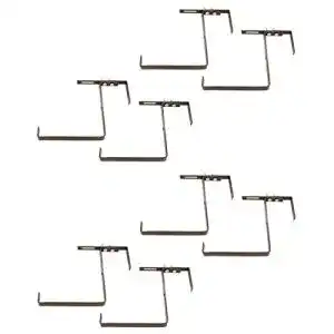 Blumenkastenhalter DARO DEKO Blumenkasten-Halter 4 Sets braun