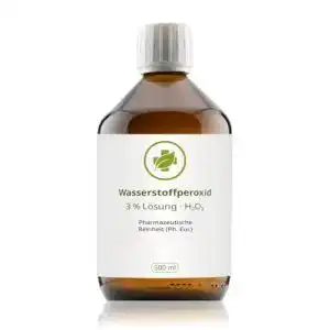Wasserstoffperoxid 3 Prozent vitalundfitmit100, 500 ml