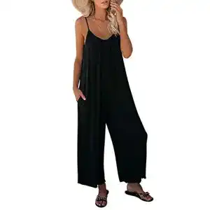 Jumpsuit Dokotoo Damen Ärmellos Casual Overall Sexy
