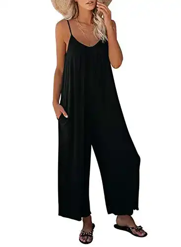 Jumpsuit Dokotoo Damen Ärmellos Casual Overall Sexy