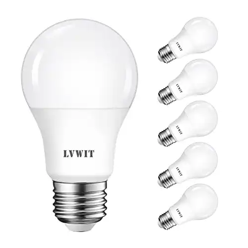 LED E27 in Kaltweiß LVWIT LED E27 Birne 60W Kaltweiß 6500K