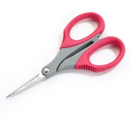 Stickschere Prym 610520 HOBBY 4 1/4” 11,5 cm, Edelstahl, Rot