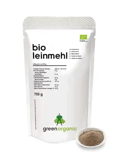 Leinsamenmehl GreenOrganic BIO PREMIUM, 750 g