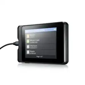 Hardware-Wallet SecuX W10 mit großem Touchscreen