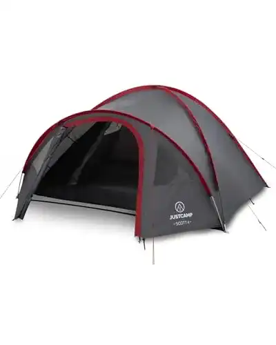 Zelt JUSTCAMP Scott 4 Camping 4 Personen, Iglu mit Vorraum