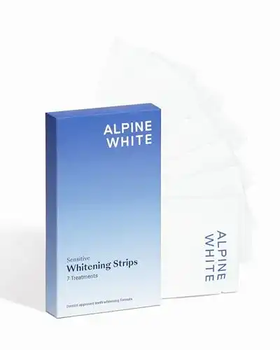 Bleaching-Strips ALPINE WHITE Whitening Strips Sensitive