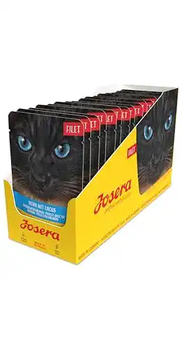 Die beste Josera-Katzenfutter Josera Filet Huhn mit Lachs (16 x 70 g) 2026 Test Bestseller Josera-Katzenfutter Josera Filet Huhn mit Lachs (16 x 70 g)