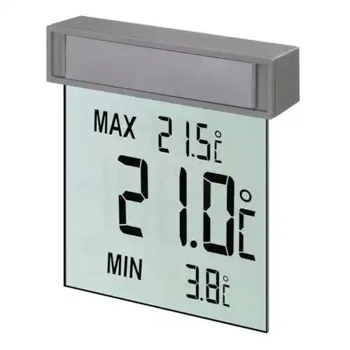 Fensterthermometer TFA Dostmann Vision digitales, 30.1025