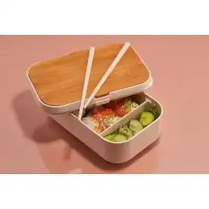 Lunchbox Umami ® Lunch Box EcoloChic™ Bleu & Bambou
