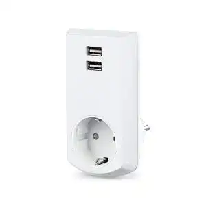 USB-Steckdosenadapter conecto CC50248 Schutzkontakt (Schuko)