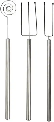 Pralinengabel IBILI Schokoladenzubehör-Set 3-teilig Edelstahl
