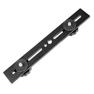 Blitzschiene Neewer 20,3 cm Dual Kamera Halterung Stativ