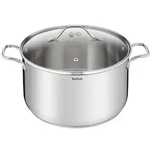 Kochtopf 10 Liter Tefal B9086414 Intuition XL Kochtopf, Edelstahl