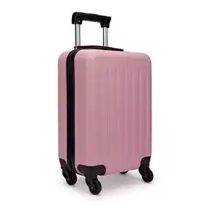 Koffer mittelgroß KONO Trolley Hartschale ABS Gepäck 4 Rollen