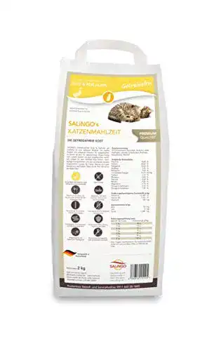 Trockenfutter Katze (getreidefrei) SALiNGO Ente mit Perlhuhn