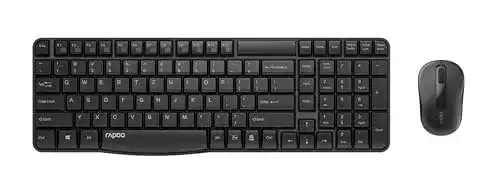 Rapoo-Tastatur Rapoo X1800S kabelloses Deskset, DE-Layout
