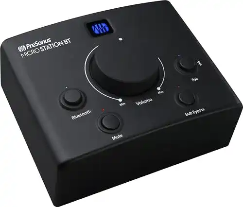 Monitor-Controller PreSonus MicroStation BT, 2.1 Lautsprecher