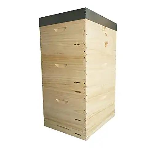 Bienenstock APIFORMES Lorenzo Langstroth Beute – 10 Waben Holzbeute