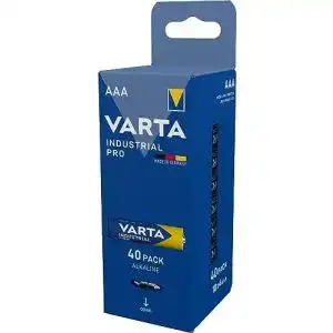 Varta-Batterie Varta Batterien AAA, 40 Stück, Industrial Pro