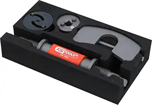Bremskolbenrücksteller KS Tools 150.1965 Universal Druck- und Dreh-Vorrichtungs-Satz, 4-tlg.