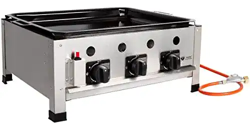 Die beste Gasbräter 3-flammig Beeketal 'GGB-1' Profi mit Stahlpfanne 2026 Test Bestseller Gasbräter 3-flammig Beeketal ‘GGB-1’ Profi mit Stahlpfanne