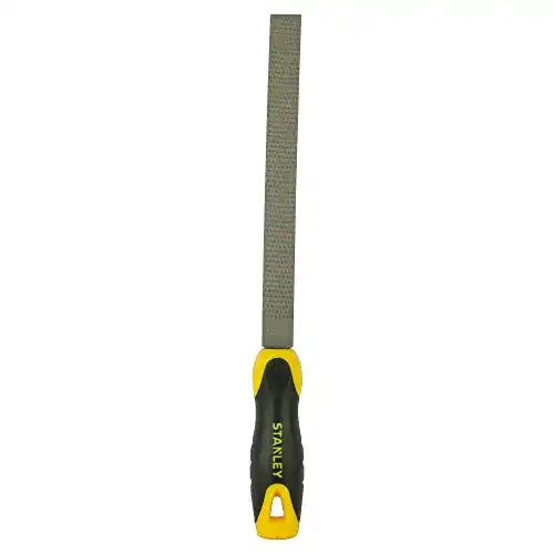 Holzraspel Stanley, Flachstumpf, Hieb 2, Karbon-Stahl, ergonomisch