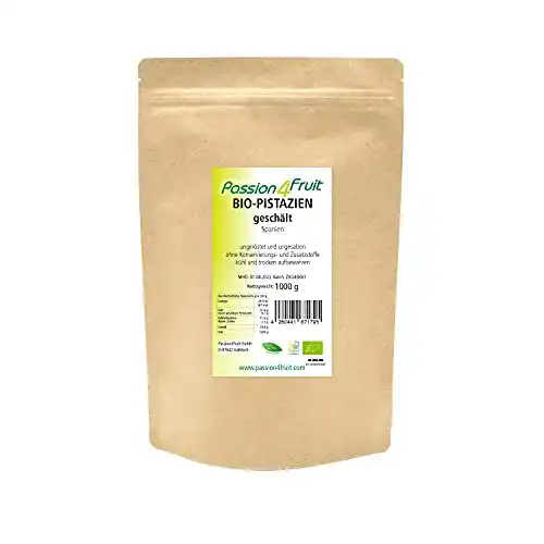 Pistazien Passion4Fruit GmbH Passion4Fruit – Bio geschält, (1000)