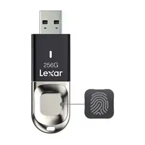 Lexar-USB-Stick Lexar JumpDrive Fingerabdruck F35 256GB