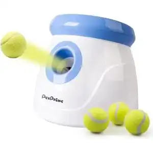Tennisballmaschine pet prime Automatischer Ballwerfer, Hunde Ball