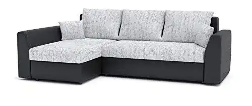 Ecksofa Sofini Paul mit Schlaffunktion, Bettkasten