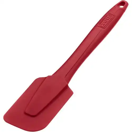 Teigschaber Kaiser flex Red groß 28 cm, 100% Silikon Metallkern