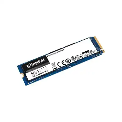 Die beste Kingston-SSD Kingston NV1 NVMe PCIe SSD 500GB M.2 2280 2026 Test Bestseller Kingston-SSD Kingston NV1 NVMe PCIe SSD 500GB M.2 2280