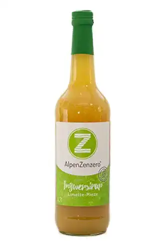Ingwersirup AlpenZenzero, Limette/Minze, 700 ml