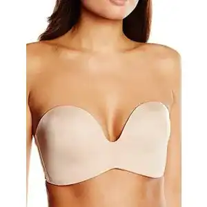 Trägerloser BH Wonderbra Damen Perfect Strapless BH Einfarbig