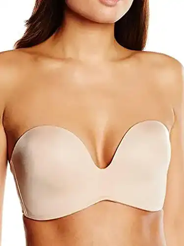 Trägerloser BH Wonderbra Damen Perfect Strapless BH Einfarbig