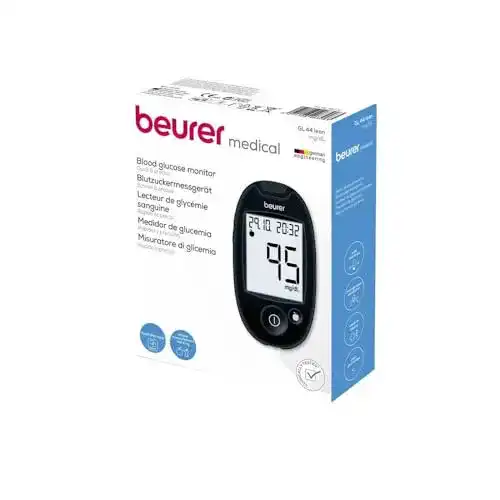 Die beste Beurer-Blutzuckermessgerät Beurer GL 44 mg/dl Blutzuckermessgerät 2026 Test Bestseller Beurer-Blutzuckermessgerät Beurer GL 44 mg/dl Blutzuckermessgerät