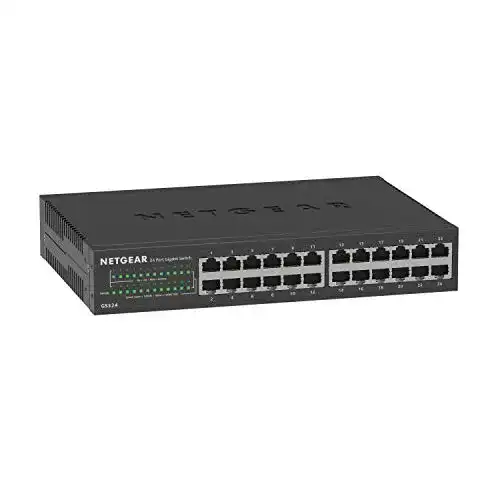 24-Port-Switch Netgear GS324 Switch 24 Port Switch Gigabit