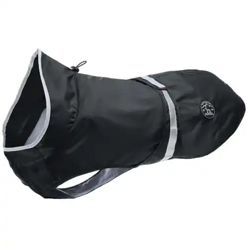 Hunde-Regenmantel HUNTER UPPSALA RAIN, 45, schwarz